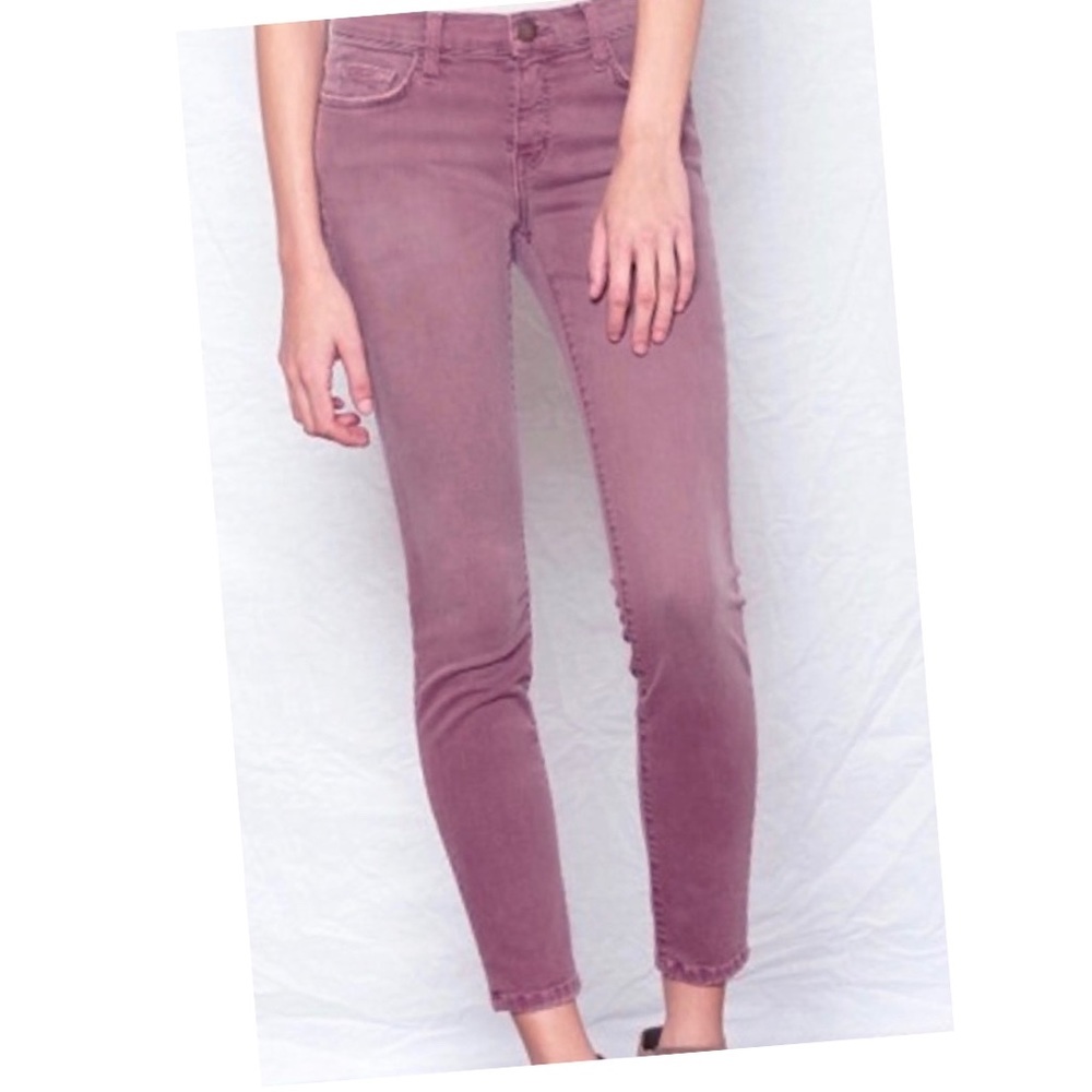 Like New Current/Elliott Mauve Stiletto Jean